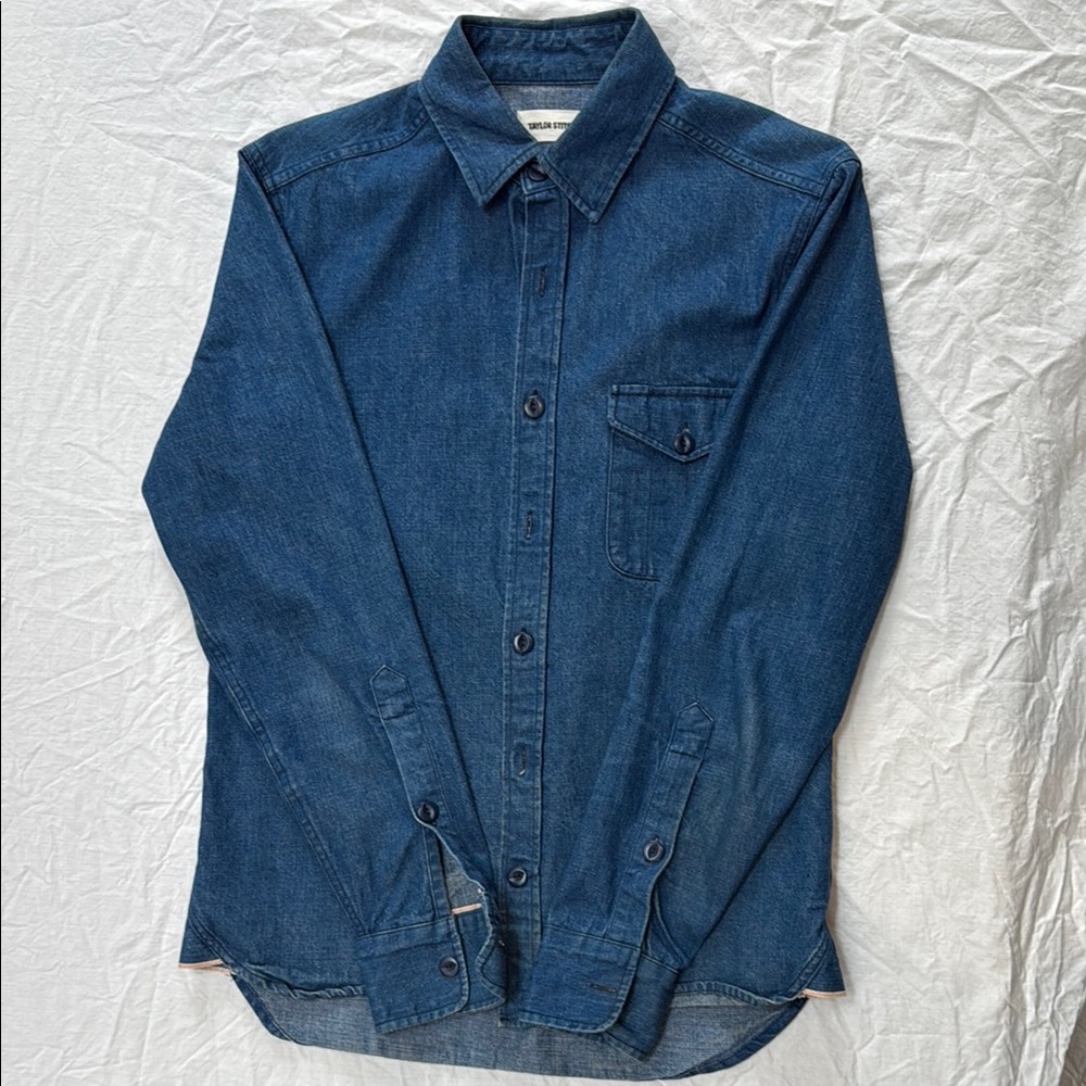 Taylor Stitch Blue Denim Shirt